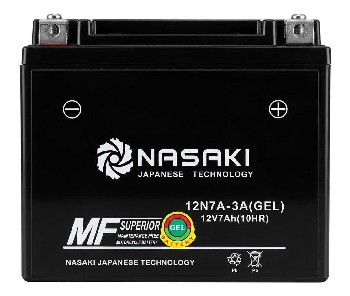 Batería 12N7A-3A Gel DM200/FT180